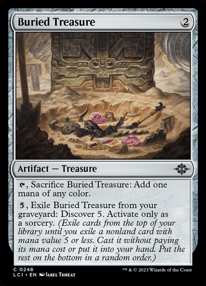 Buried Treasure · The Lost Caverns of Ixalan (LCI) #246