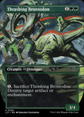 Thrashing Brontodon · The Lost Caverns of Ixalan (LCI) #329 · borderless