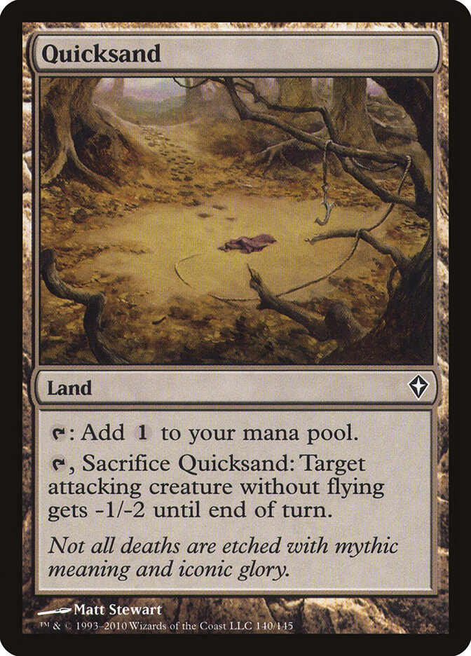Quicksand · Worldwake (WWK) #140