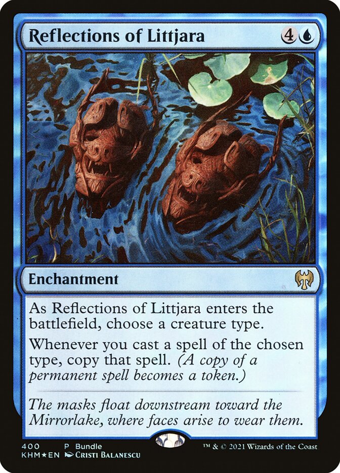 Reflections of Littjara · Kaldheim (KHM) #400