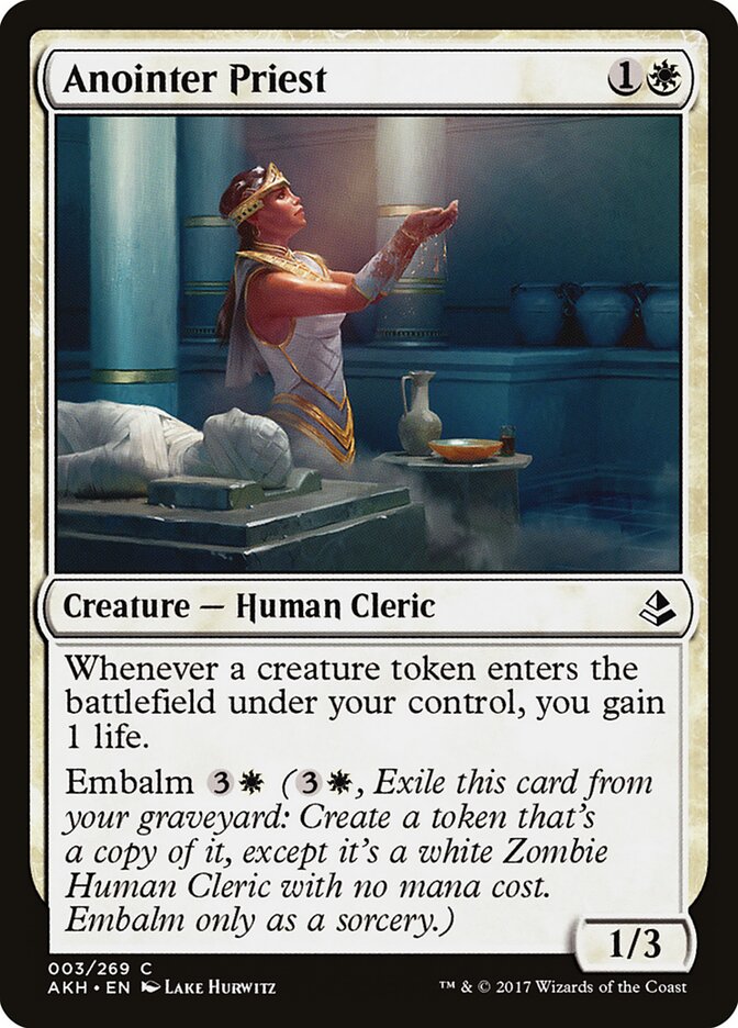 Anointer Priest · Amonkhet (AKH) #3