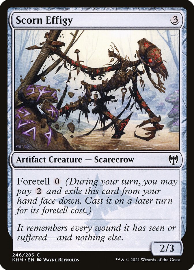 Scorn Effigy · Kaldheim (KHM) #246
