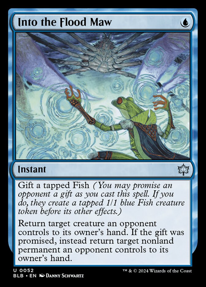 Into the Flood Maw · Bloomburrow (BLB) #52