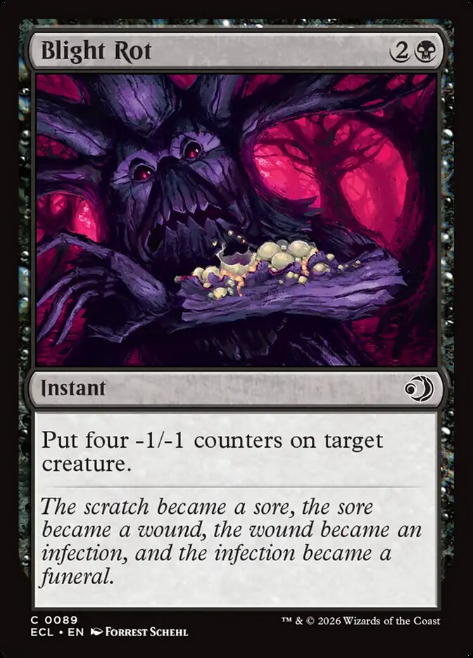 Blight Rot · Lorwyn Eclipsed (ECL) #89