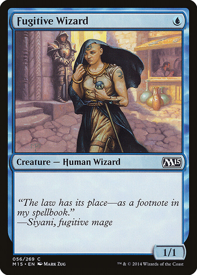 Fugitive Wizard · Magic 2015 (M15) #56