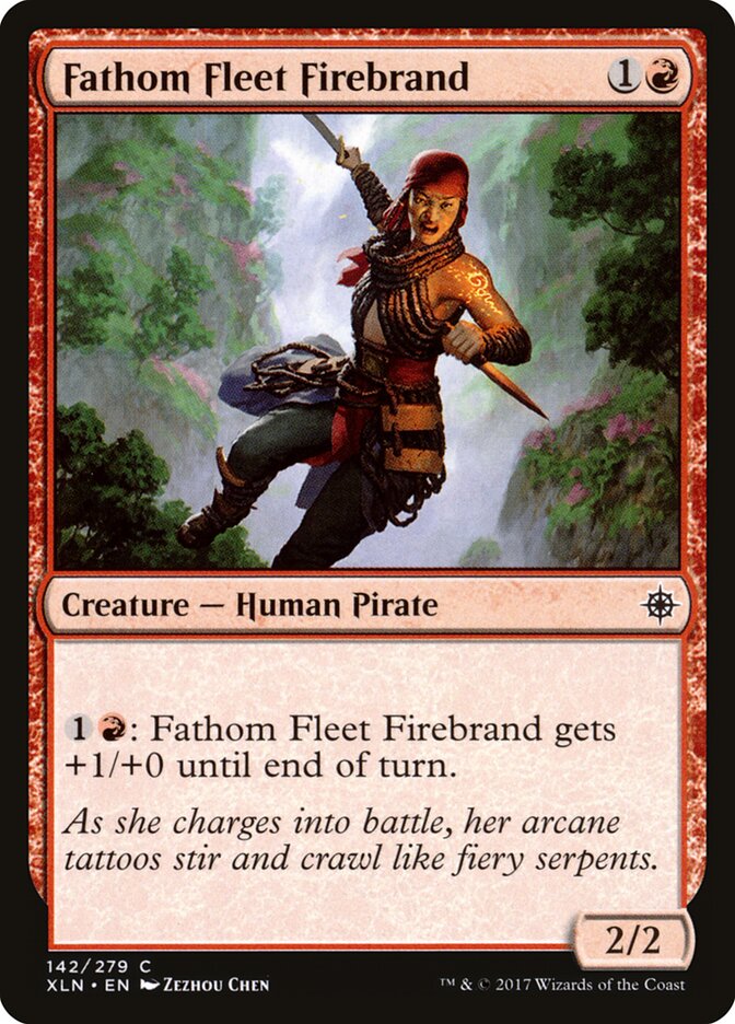 Fathom Fleet Firebrand · Ixalan (XLN) #142