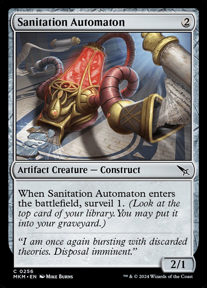 Sanitation Automaton · Murders at Karlov Manor (MKM) #256
