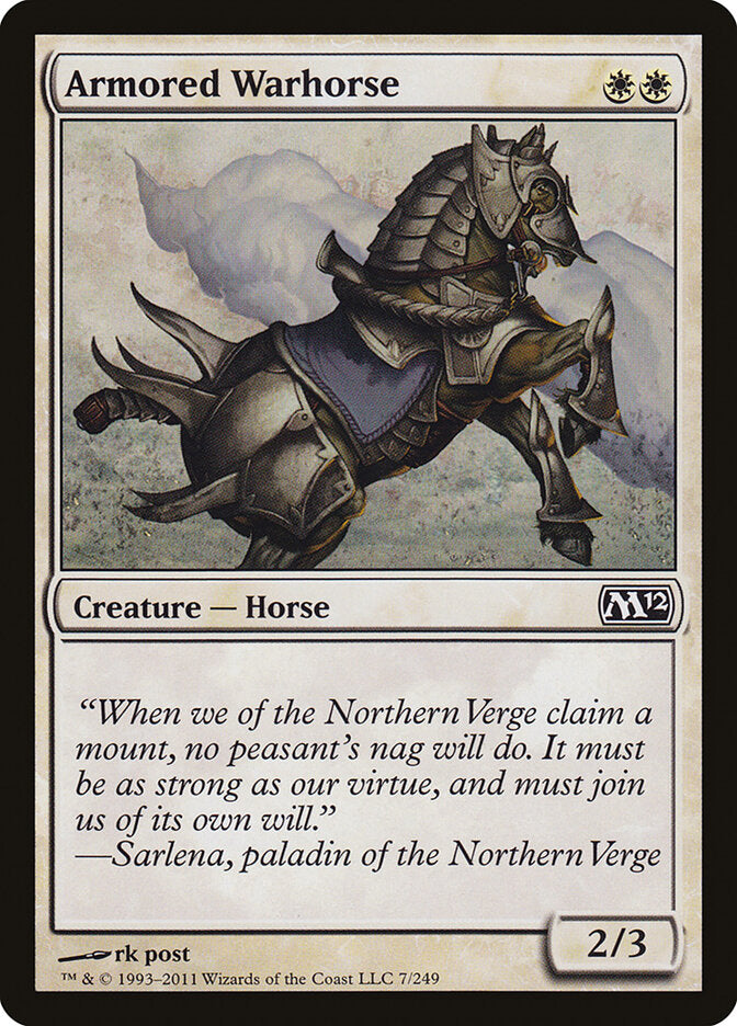 Armored Warhorse · Magic 2012 (M12) #7