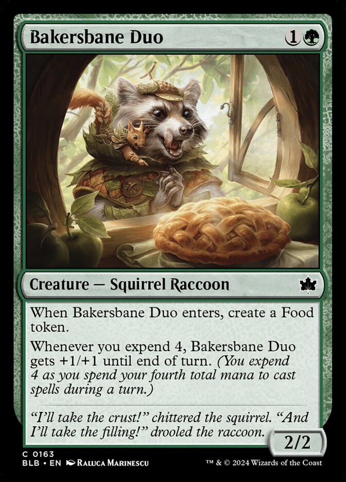 Bakersbane Duo · Bloomburrow (BLB) #163