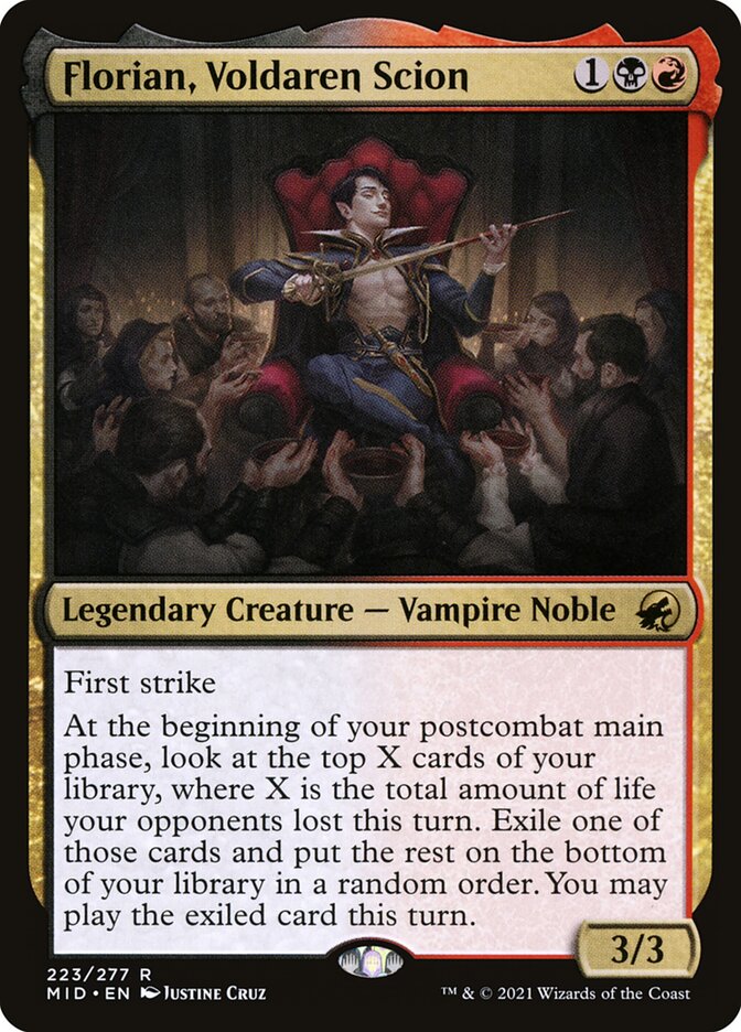 Florian, Voldaren Scion · Innistrad: Midnight Hunt (MID) #223
