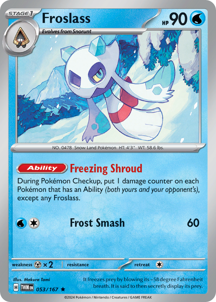 Froslass · Twilight Masquerade (SV6) #53