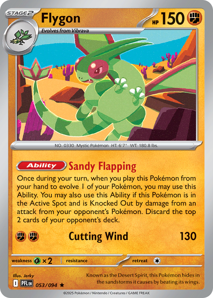 Flygon · Phantasmal Flames (ME2) #53