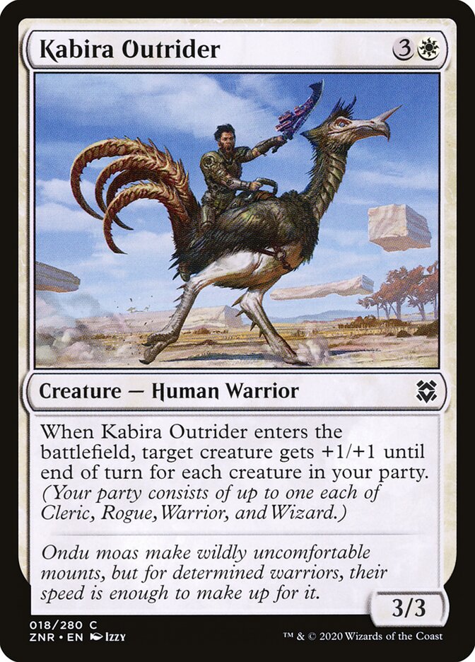 Kabira Outrider · Zendikar Rising (ZNR) #18