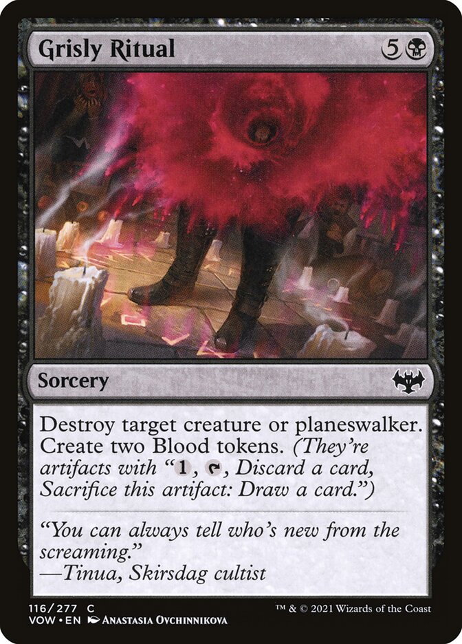 Grisly Ritual · Innistrad: Crimson Vow (VOW) #116