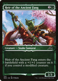 Heir of the Ancient Fang · Kamigawa: Neon Dynasty (NEO) #325 · showcase