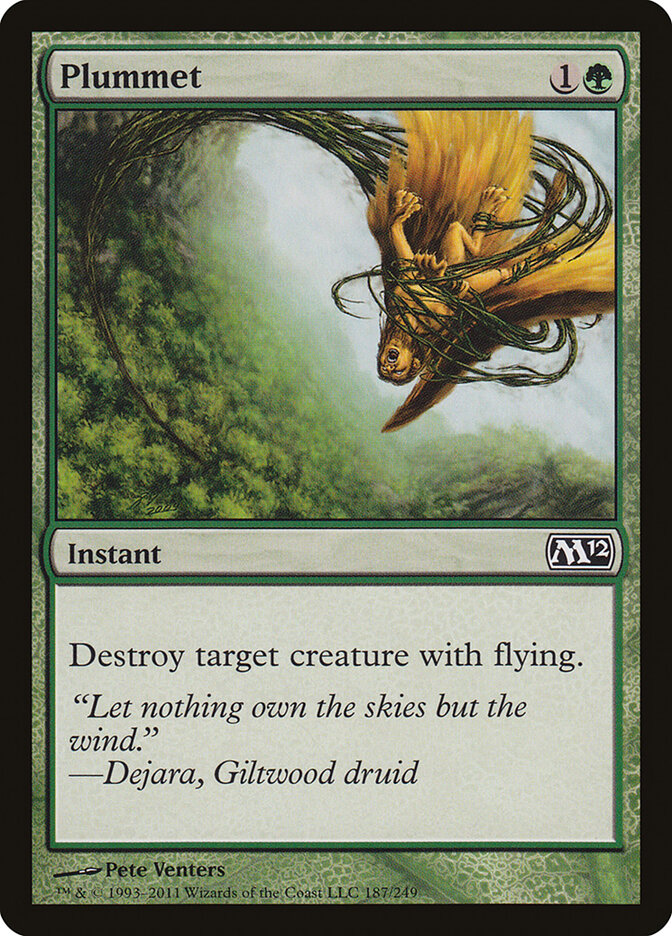 Plummet · Magic 2012 (M12) #187