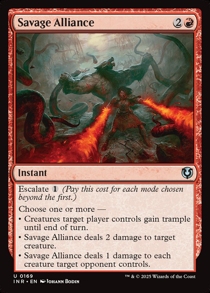 Savage Alliance · Innistrad Remastered (INR) #169