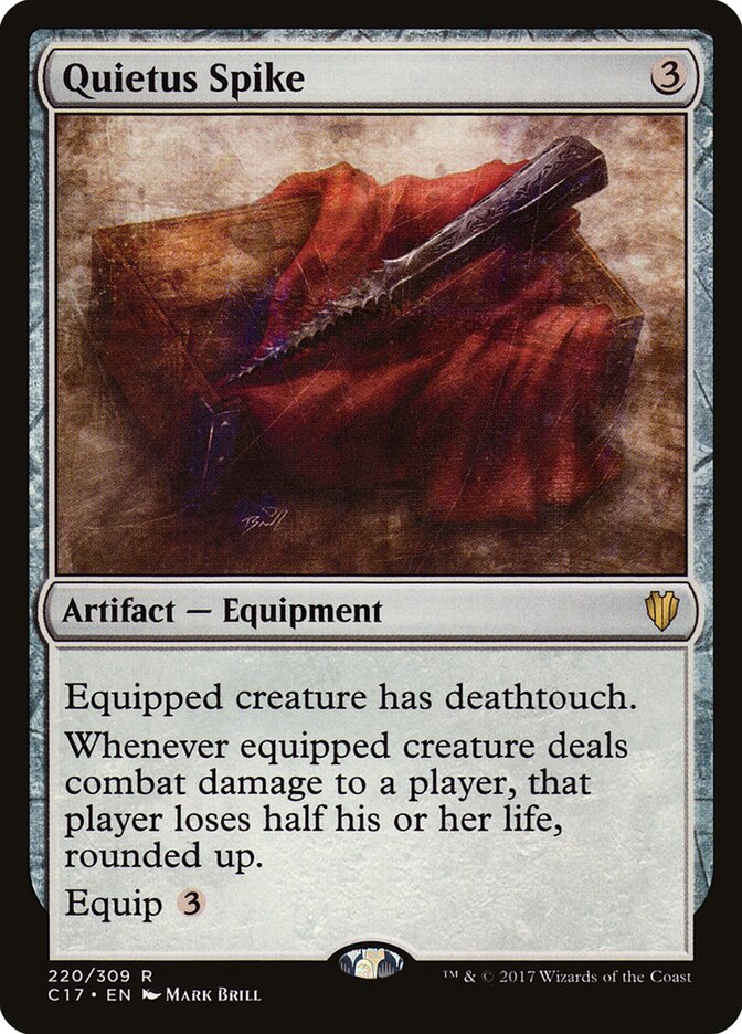 Quietus Spike · Commander 2017 (C17) #220