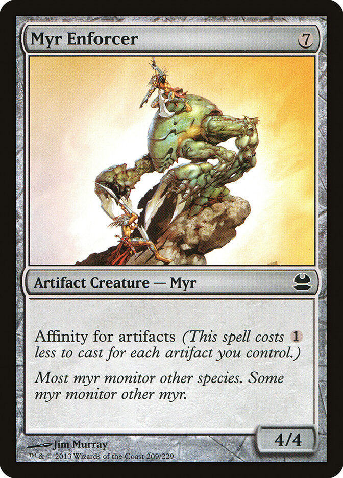 Myr Enforcer · Modern Masters (MMA) #209