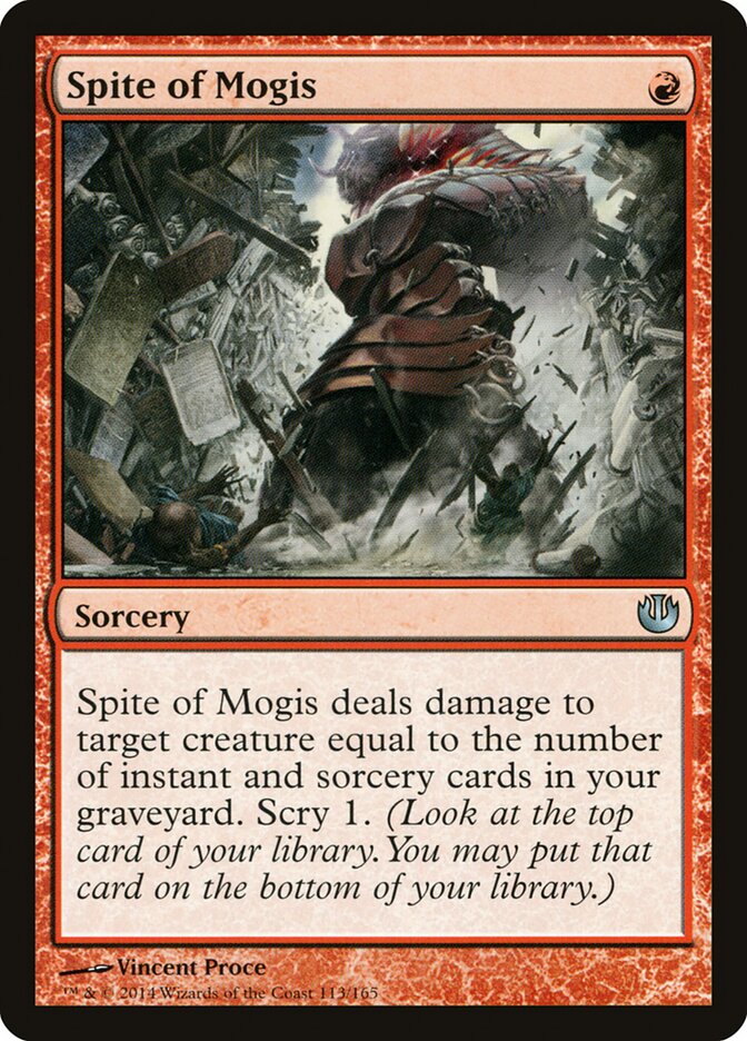 Spite of Mogis · Journey into Nyx (JOU) #113