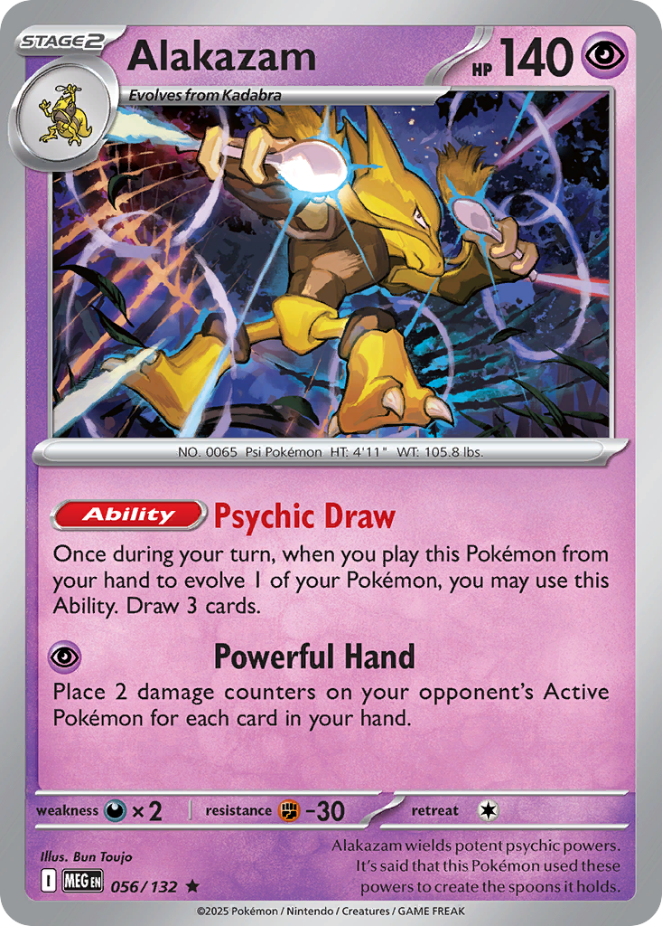 Alakazam · Mega Evolution (ME1) #56