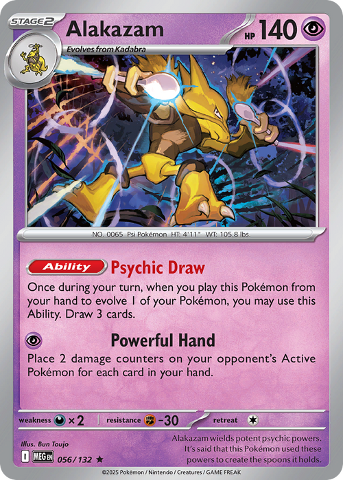 Alakazam · Mega Evolution (ME1) #56