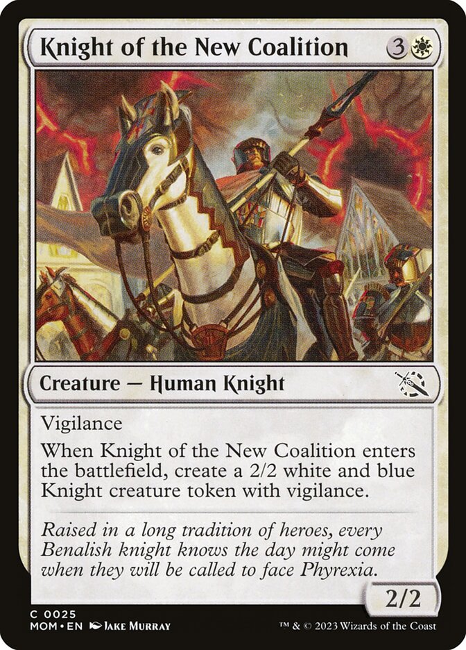 Knight of the New Coalition · March of the Machine (MOM) #25