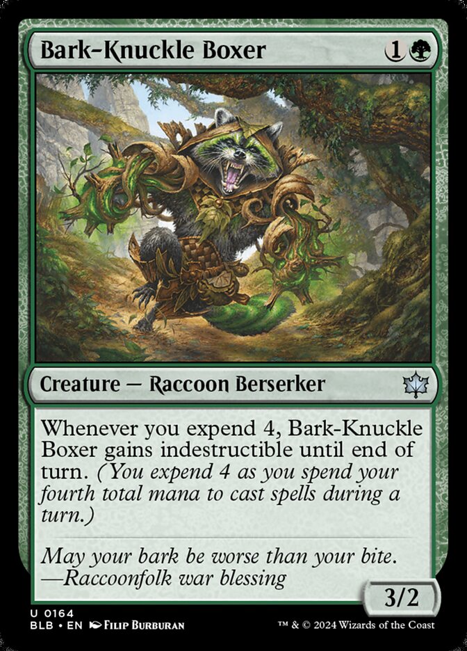 Bark-Knuckle Boxer · Bloomburrow (BLB) #164