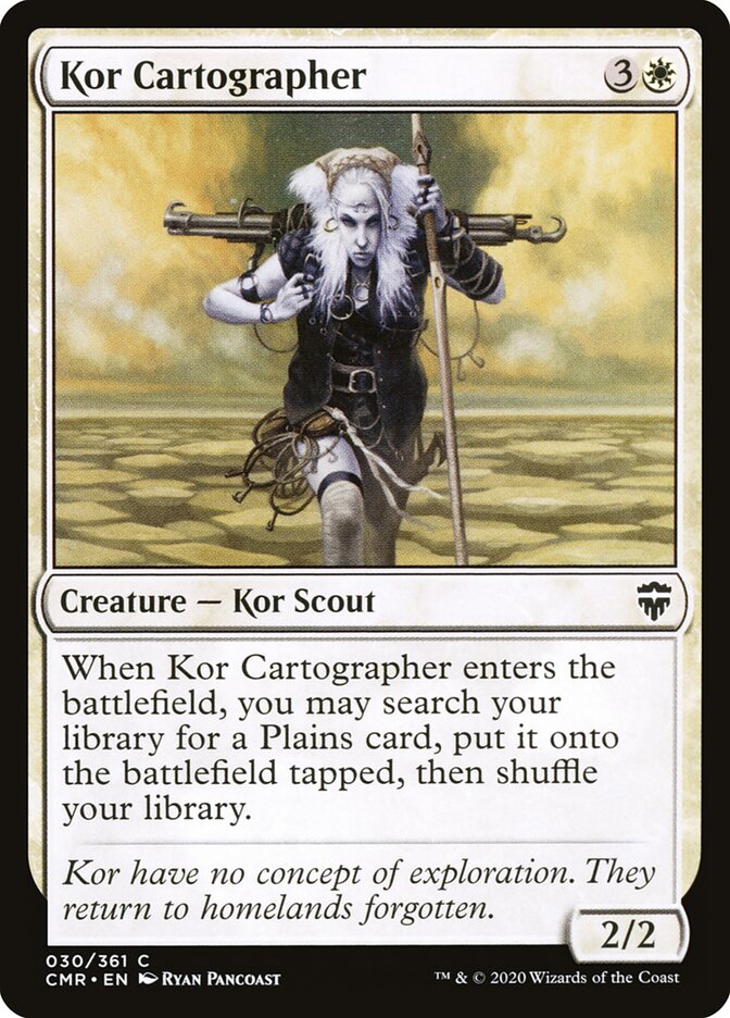 Kor Cartographer · Commander Legends (CMR) #30