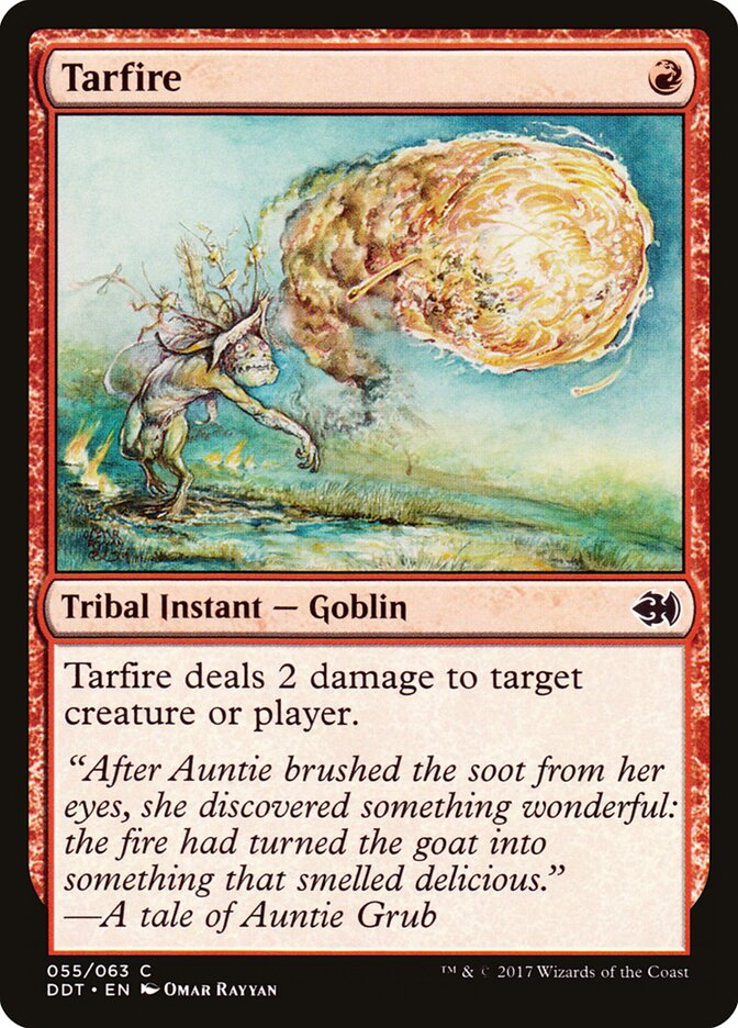 Tarfire · Duel Decks: Merfolk vs. Goblins (DDT) #55