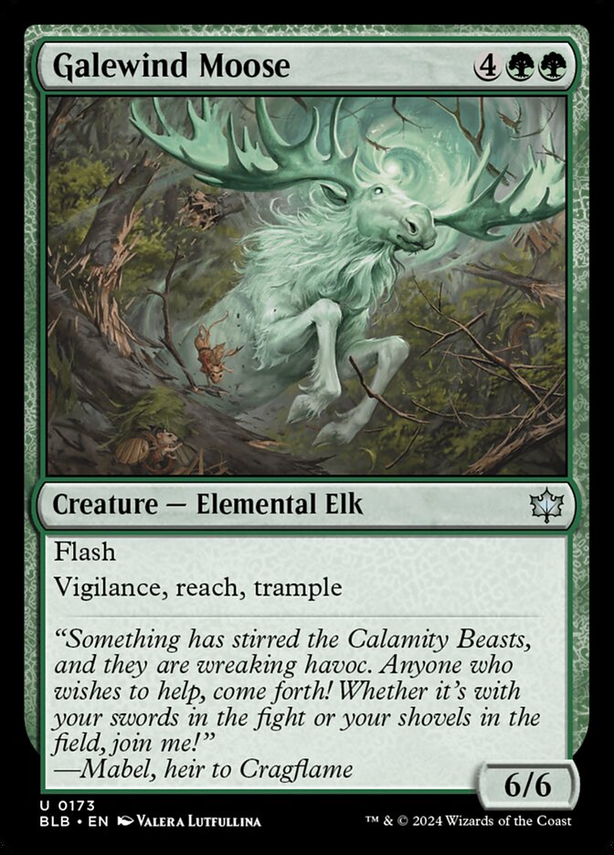 Galewind Moose · Bloomburrow (BLB) #173