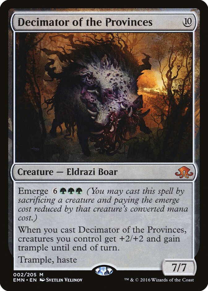 Decimator of the Provinces · Eldritch Moon (EMN) #2