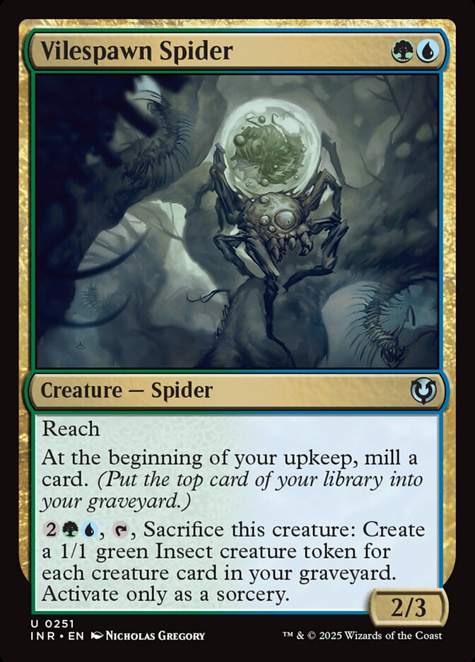 Vilespawn Spider · Innistrad Remastered (INR) #251