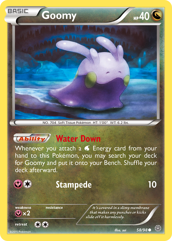 Goomy · Ancient Origins (XY7) #58