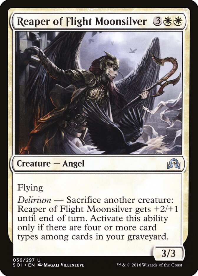 Reaper of Flight Moonsilver · Shadows over Innistrad (SOI) #36