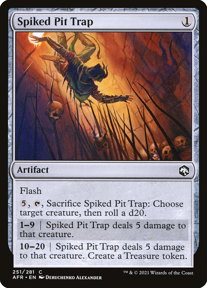 Spiked Pit Trap · Adventures in the Forgotten Realms (AFR) #251