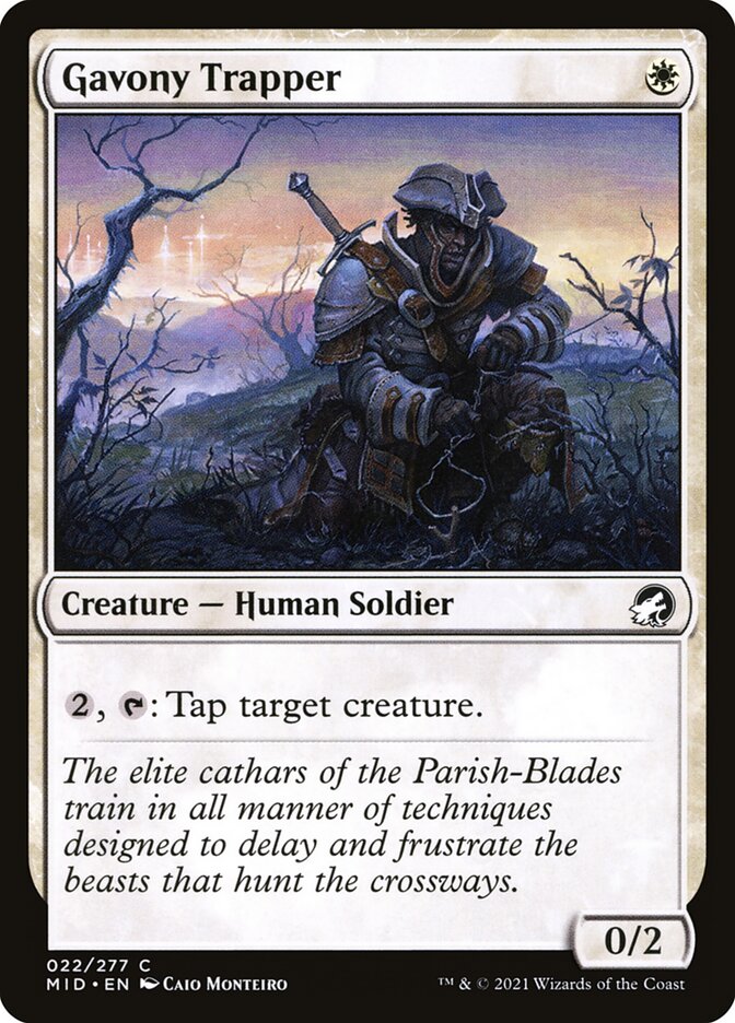 Gavony Trapper · Innistrad: Midnight Hunt (MID) #22