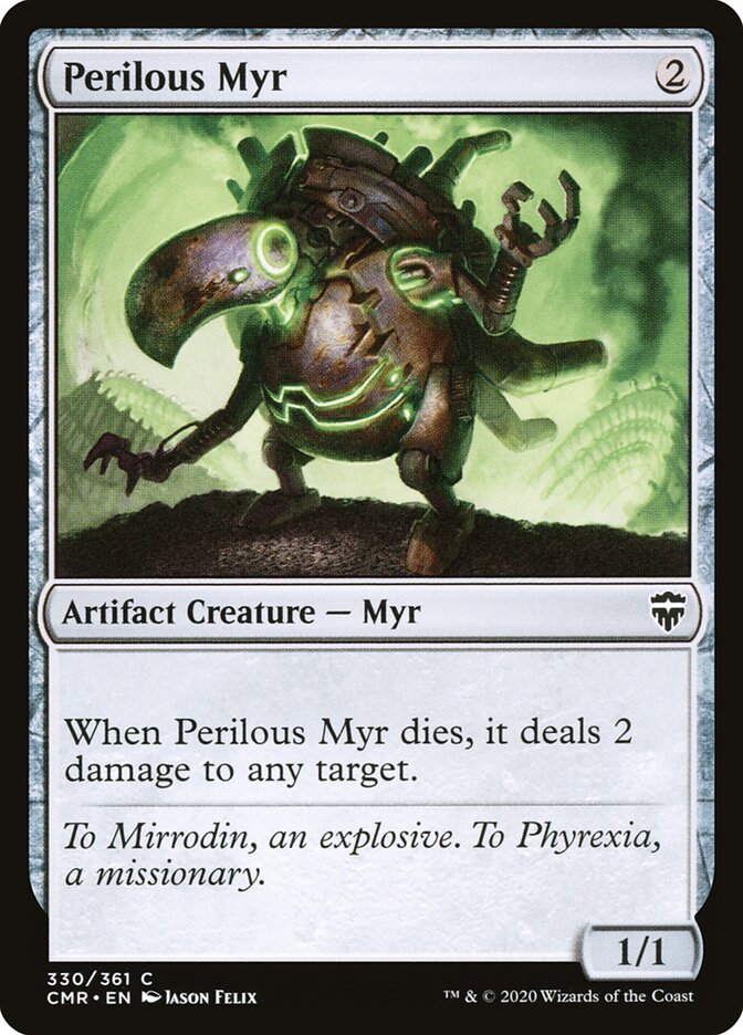 Perilous Myr · Commander Legends (CMR) #330