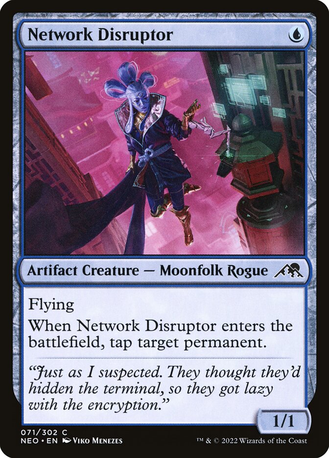 Network Disruptor · Kamigawa: Neon Dynasty (NEO) #71