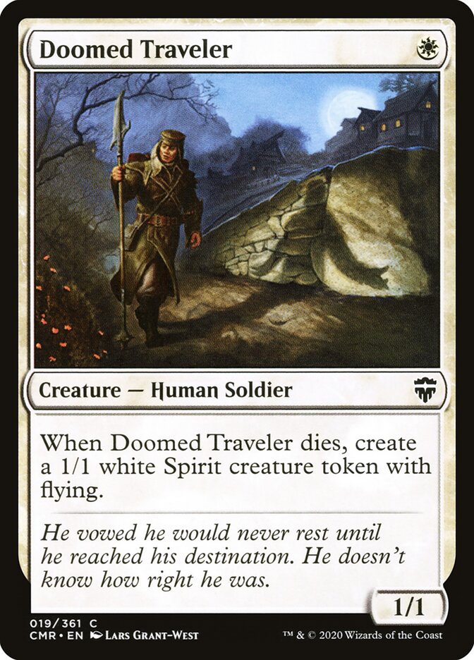 Doomed Traveler · Commander Legends (CMR) #19