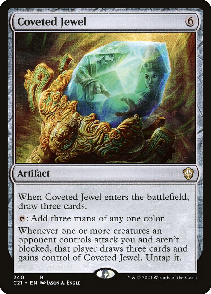 Coveted Jewel · Commander 2021 (C21) #240