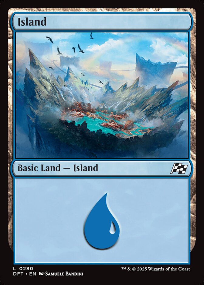 Island · Aetherdrift (DFT) #280