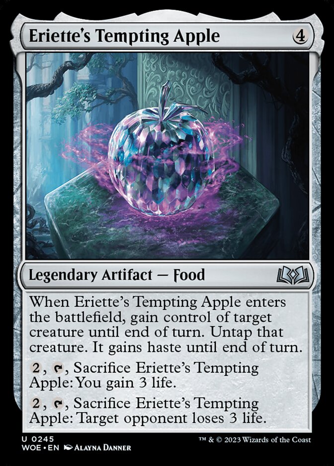 Eriette's Tempting Apple · Wilds of Eldraine (WOE) #245