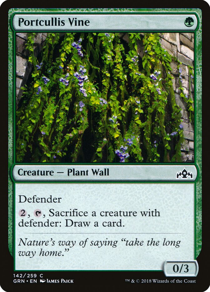 Portcullis Vine · Guilds of Ravnica (GRN) #142