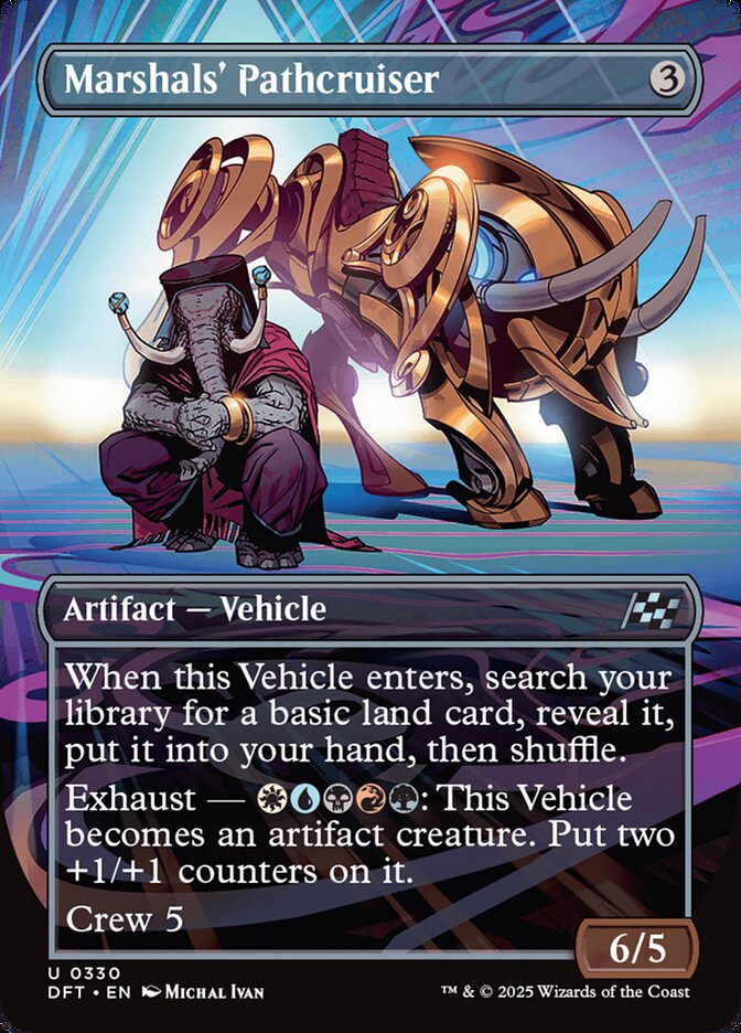 Marshals' Pathcruiser · Aetherdrift (DFT) #330 · borderless