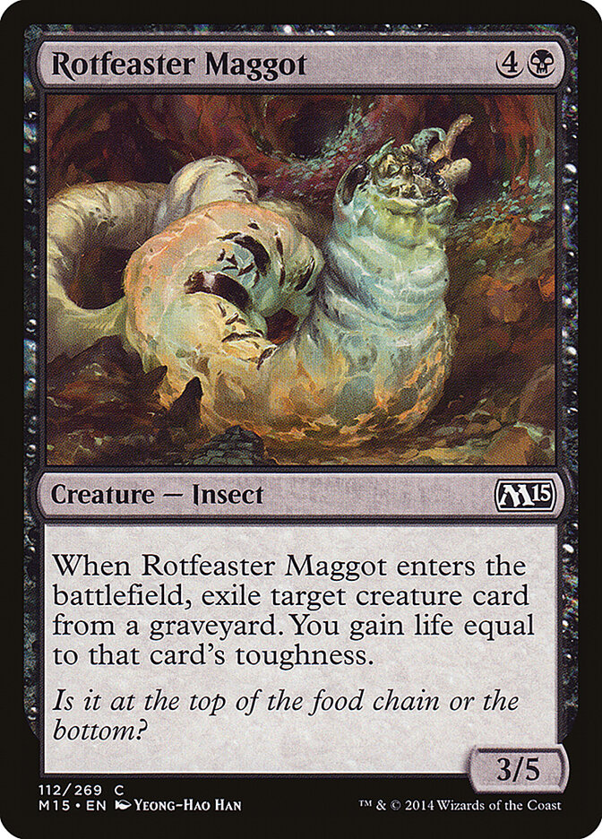 Rotfeaster Maggot · Magic 2015 (M15) #112