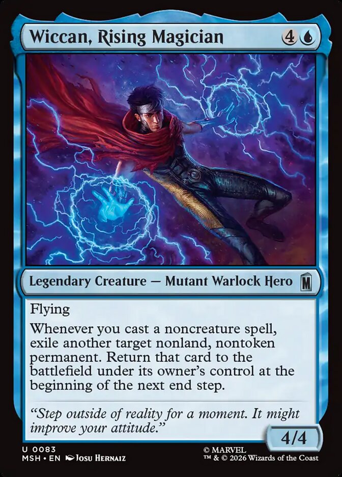Wiccan, Rising Magician · Marvel Super Heroes (MSH) #83