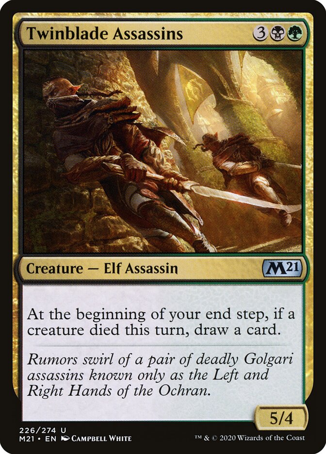 Twinblade Assassins · Core Set 2021 (M21) #226