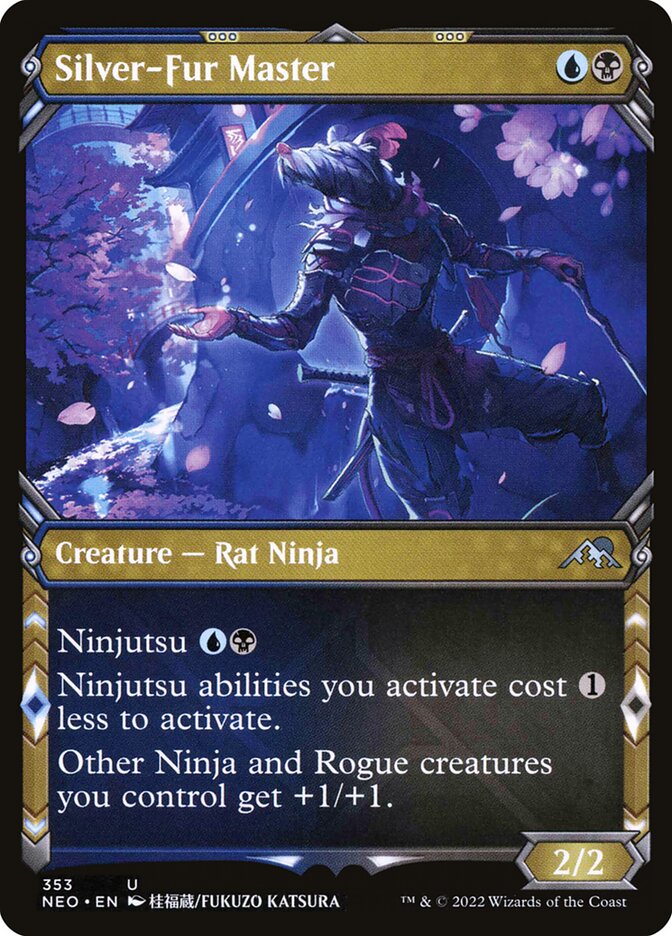 Silver-Fur Master · Kamigawa: Neon Dynasty (NEO) #353 · showcase