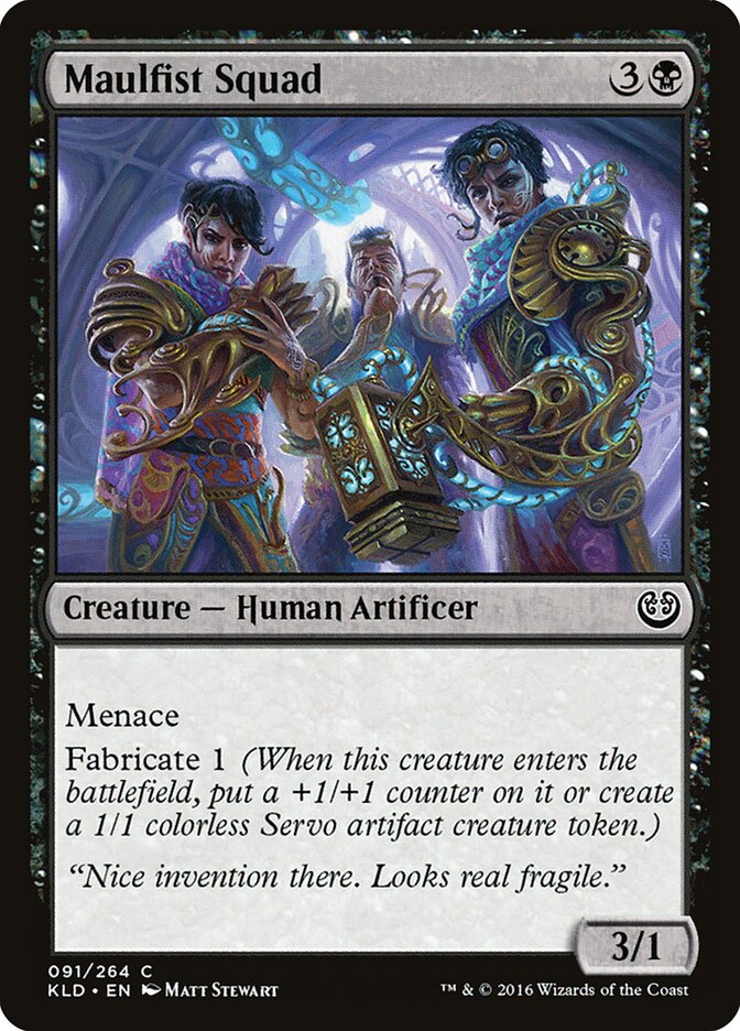 Maulfist Squad · Kaladesh (KLD) #91